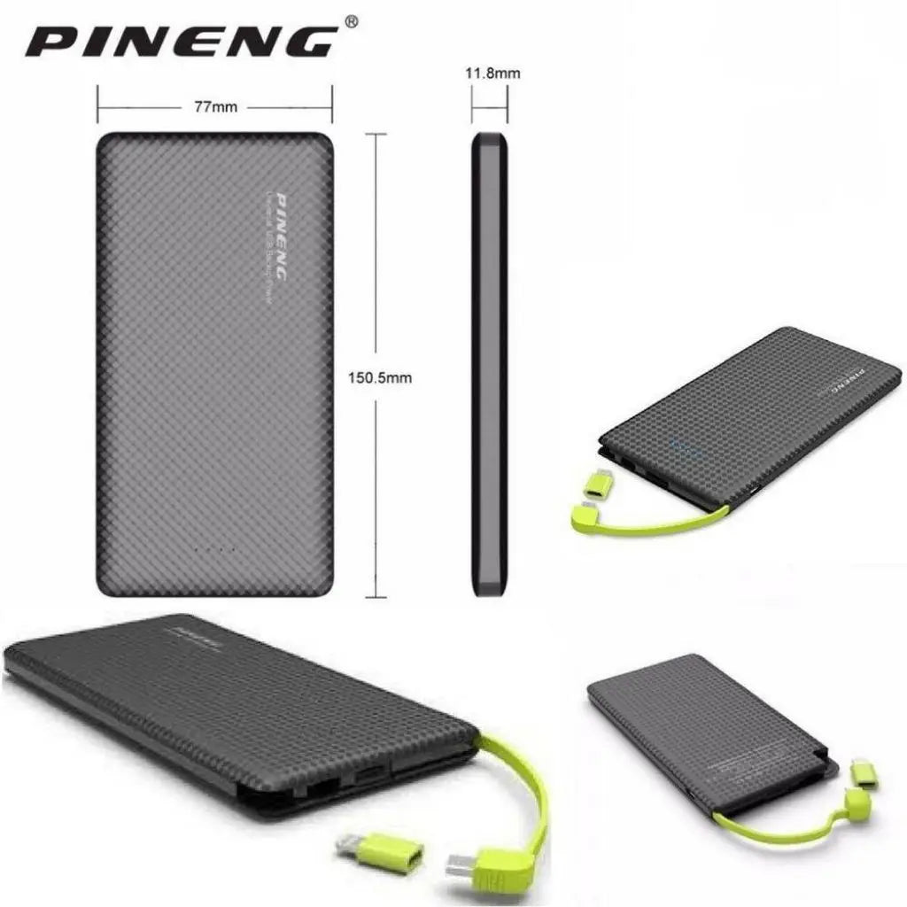 Power Bank Pineng 10.000mAh IPhone V8 Portable Charger