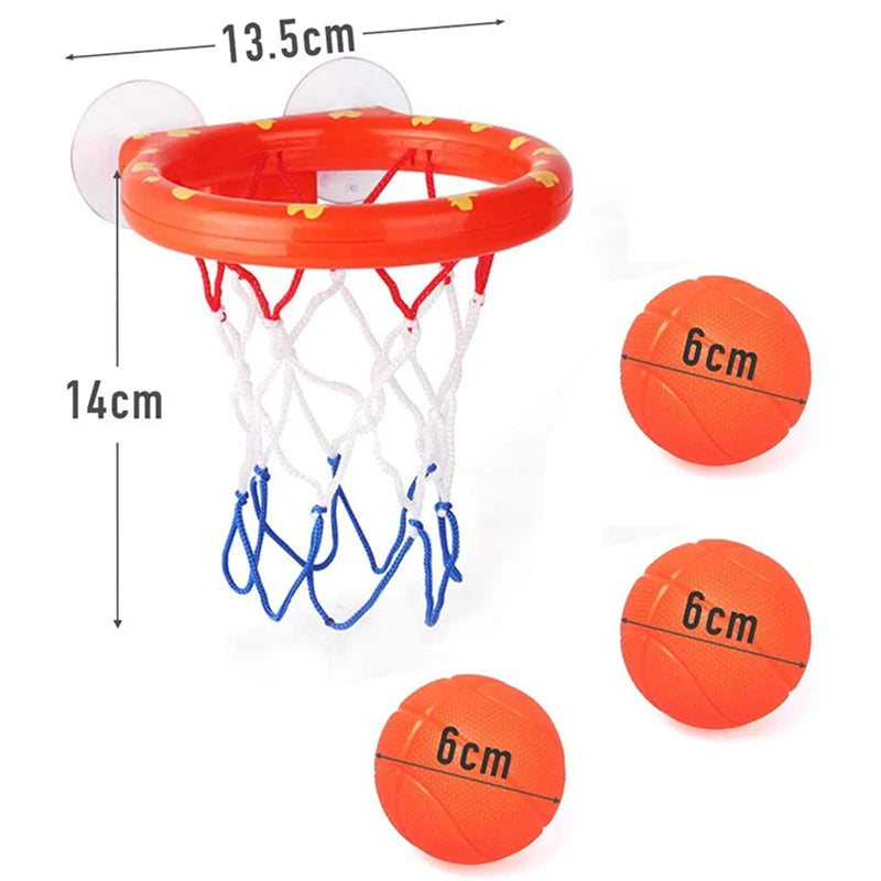 Cesta de Basquete com 3 mini bolas