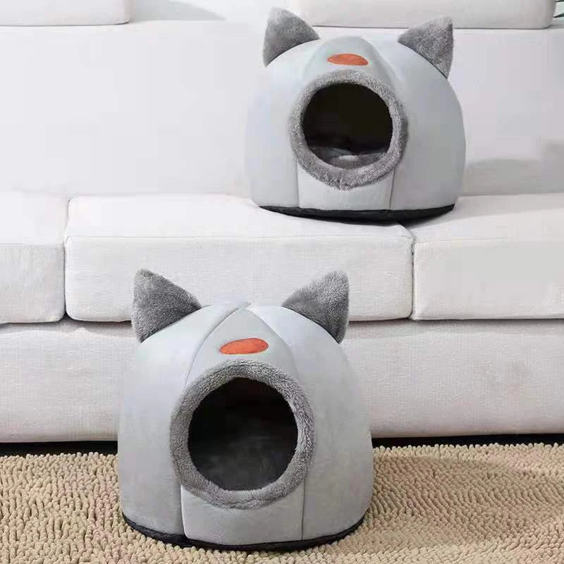 Cama para Gatos - Caverna Ninho Interior