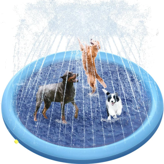 Piscina antiderrapante para cães e crianças - 170cm